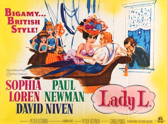 Lady L (1965) original movie poster for sale at Original Film Art - Vintage Movie Posters