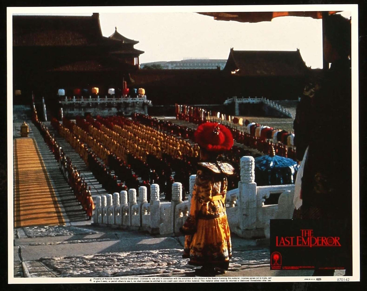 Movie Poster - Last Emperor (1987) Lobby Card #4  - Original Film Art - Vintage Movie Posters