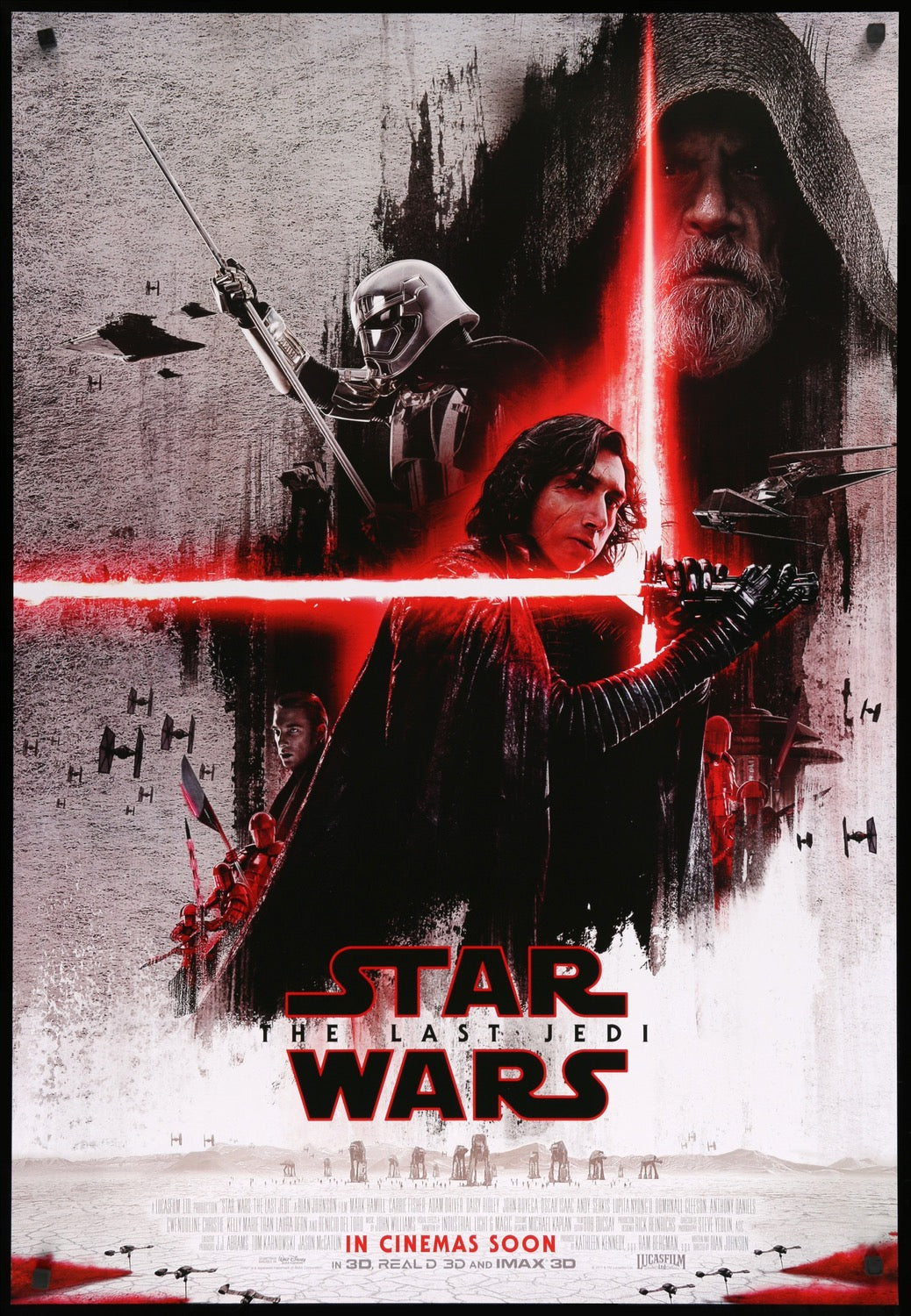 Star Wars: The Last Jedi (2017) original movie poster for sale at Original Film Art