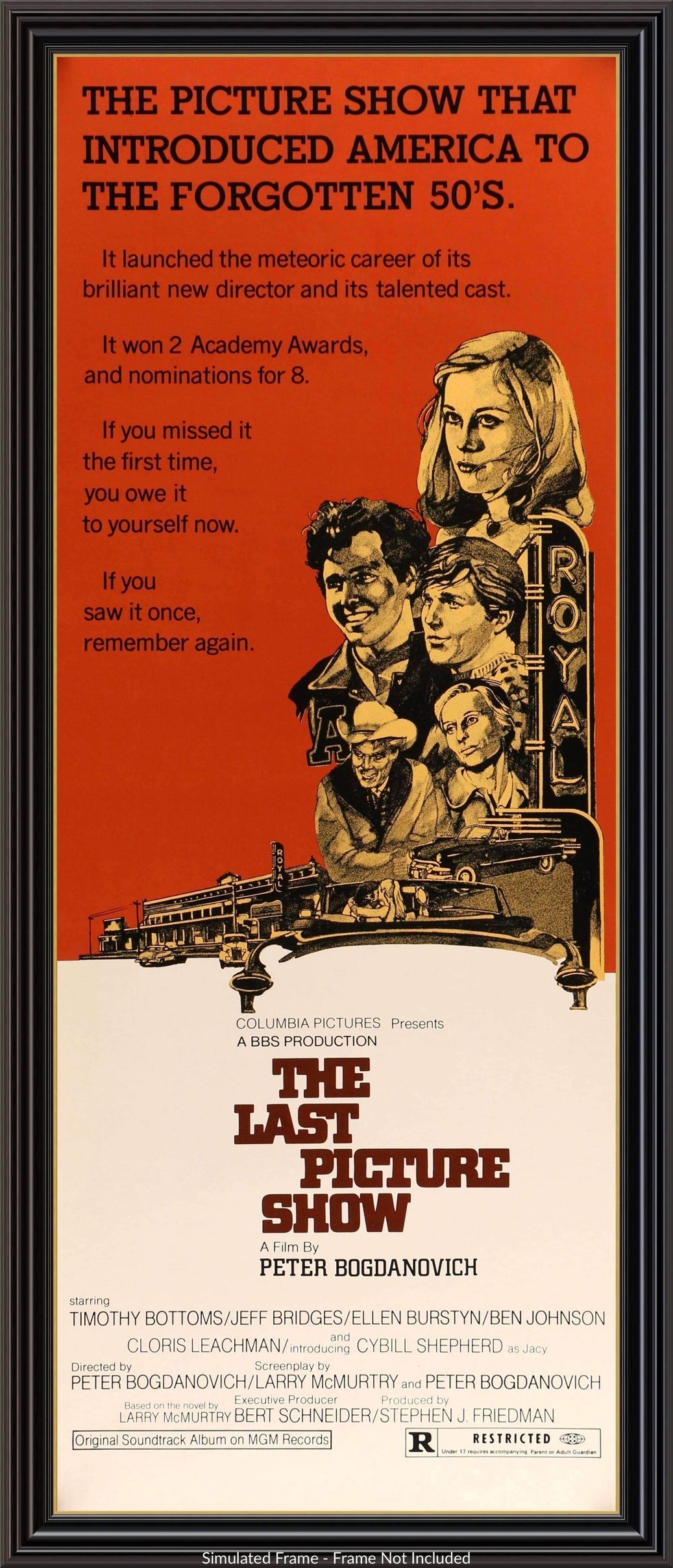 Last Picture Show (1971) original movie poster for sale at Original Film Art