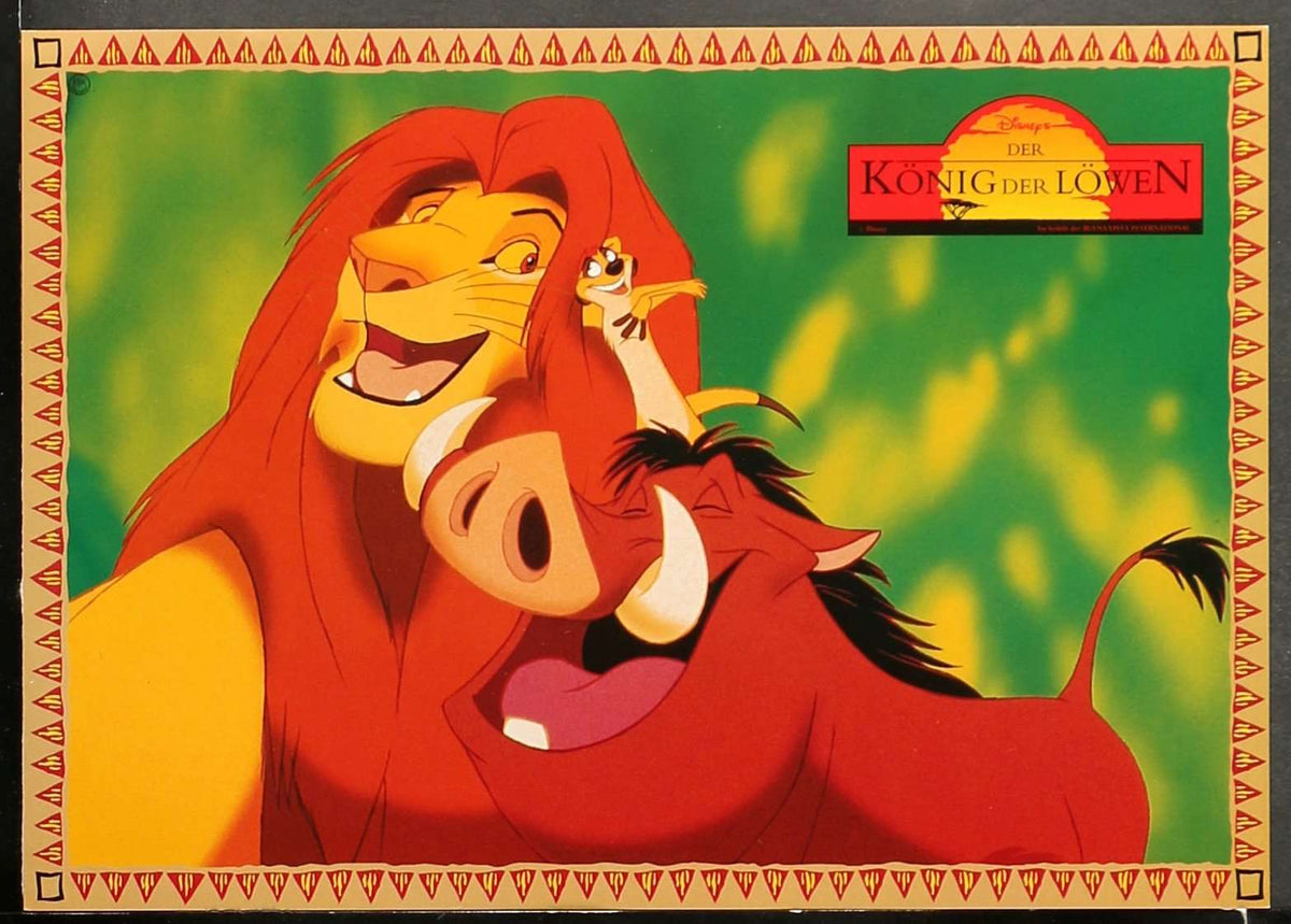 Lion King (1994) original movie poster for sale at Original Film Art