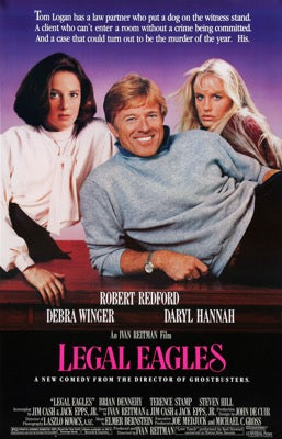Legal Eagles (1986) original movie poster for sale at Original Film Art - Vintage Movie Posters