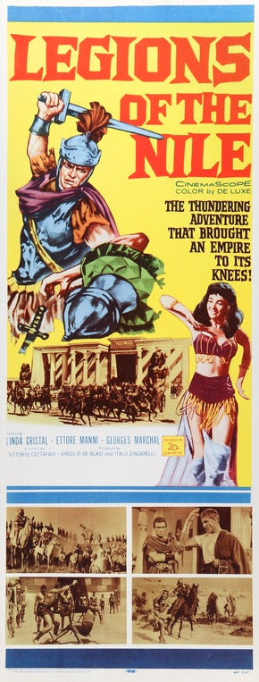 Legions of the Nile (1959) original movie poster for sale at Original Film Art - Vintage Movie Posters