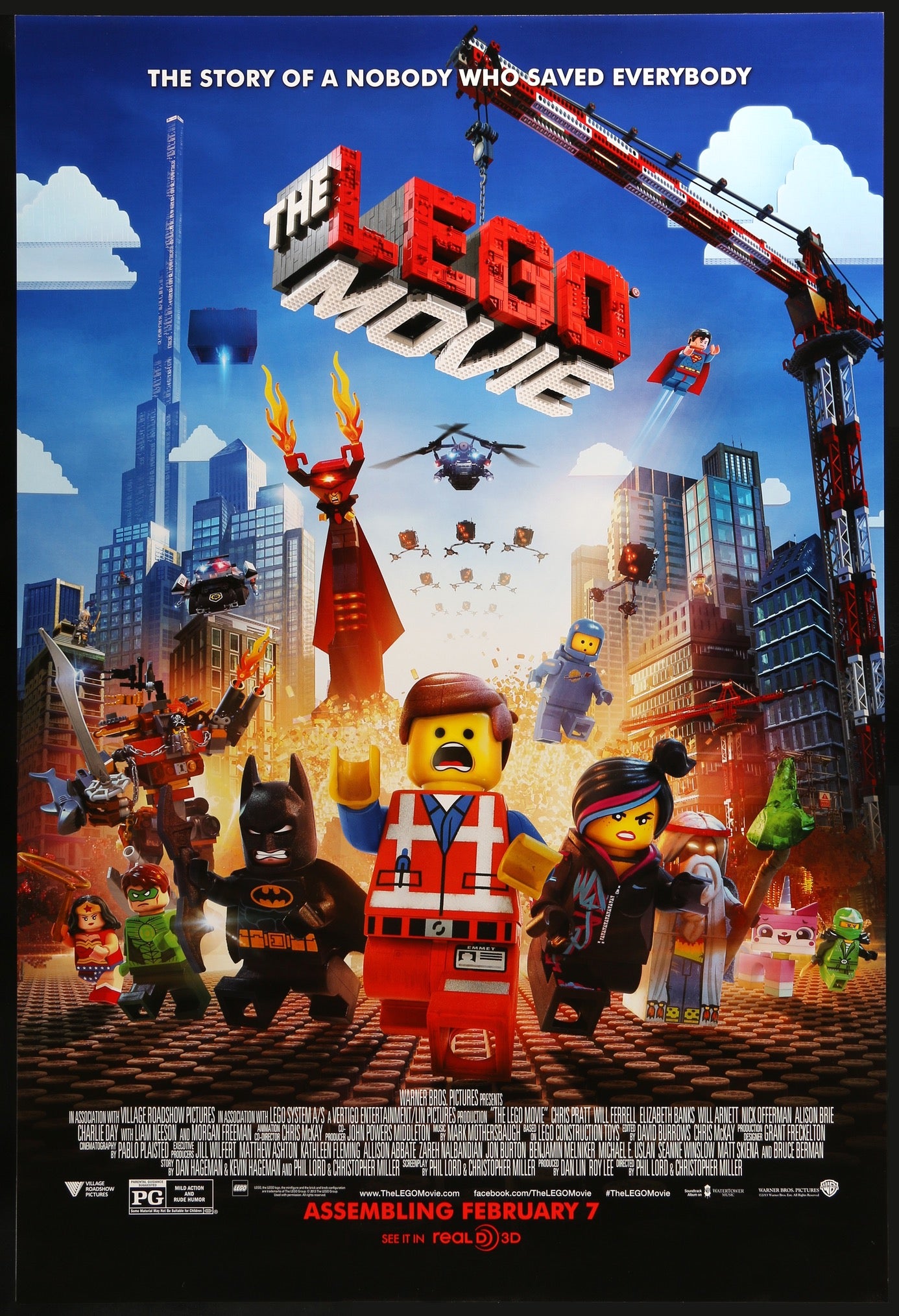 Lego sale movie poster