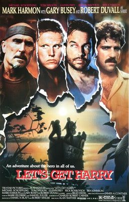 Let's Get Harry (1986) original movie poster for sale at Original Film Art - Vintage Movie Posters