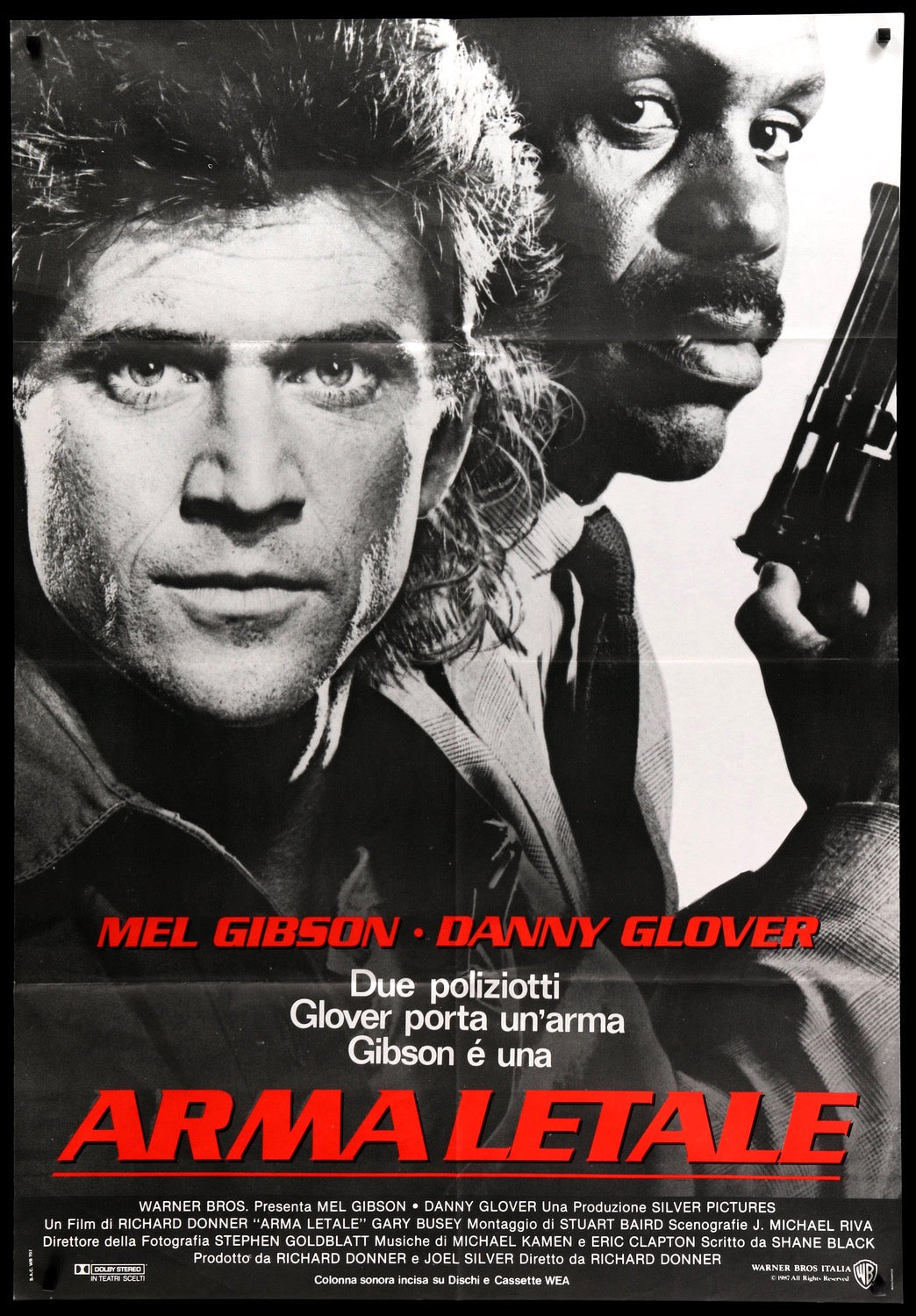 Lethal Weapon (1987) original movie poster for sale at Original Film Art - Vintage Movie Posters