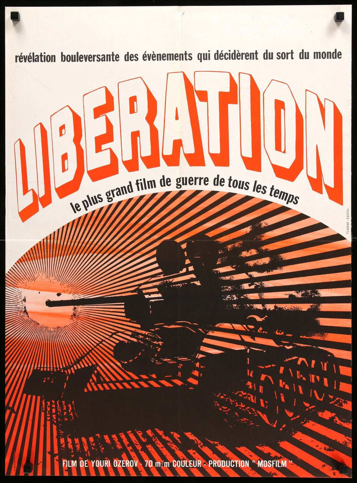 Liberation (1970) original movie poster for sale at Original Film Art - Vintage Movie Posters