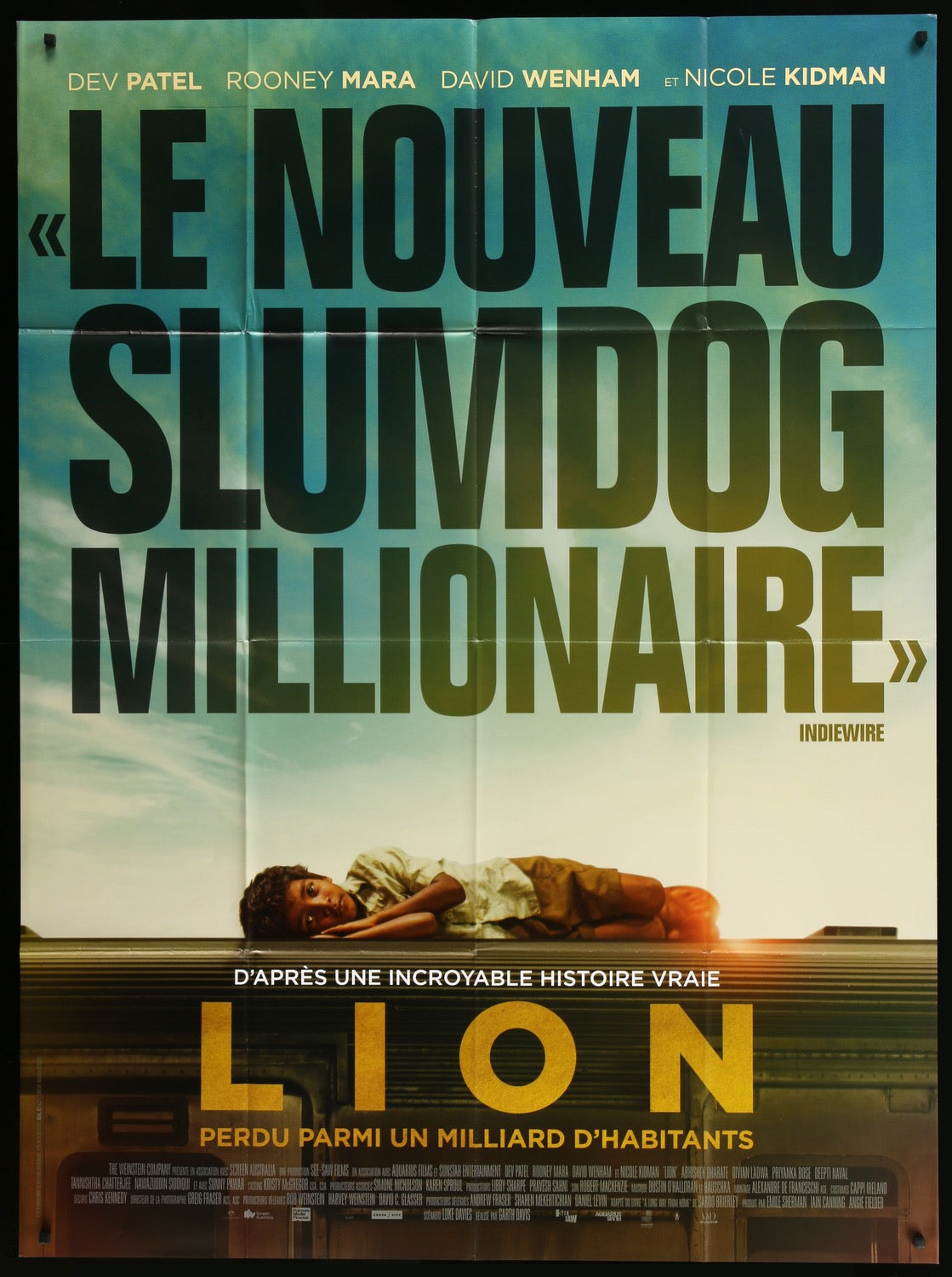 Lion (2016) original movie poster for sale at Original Film Art - Vintage Movie Posters