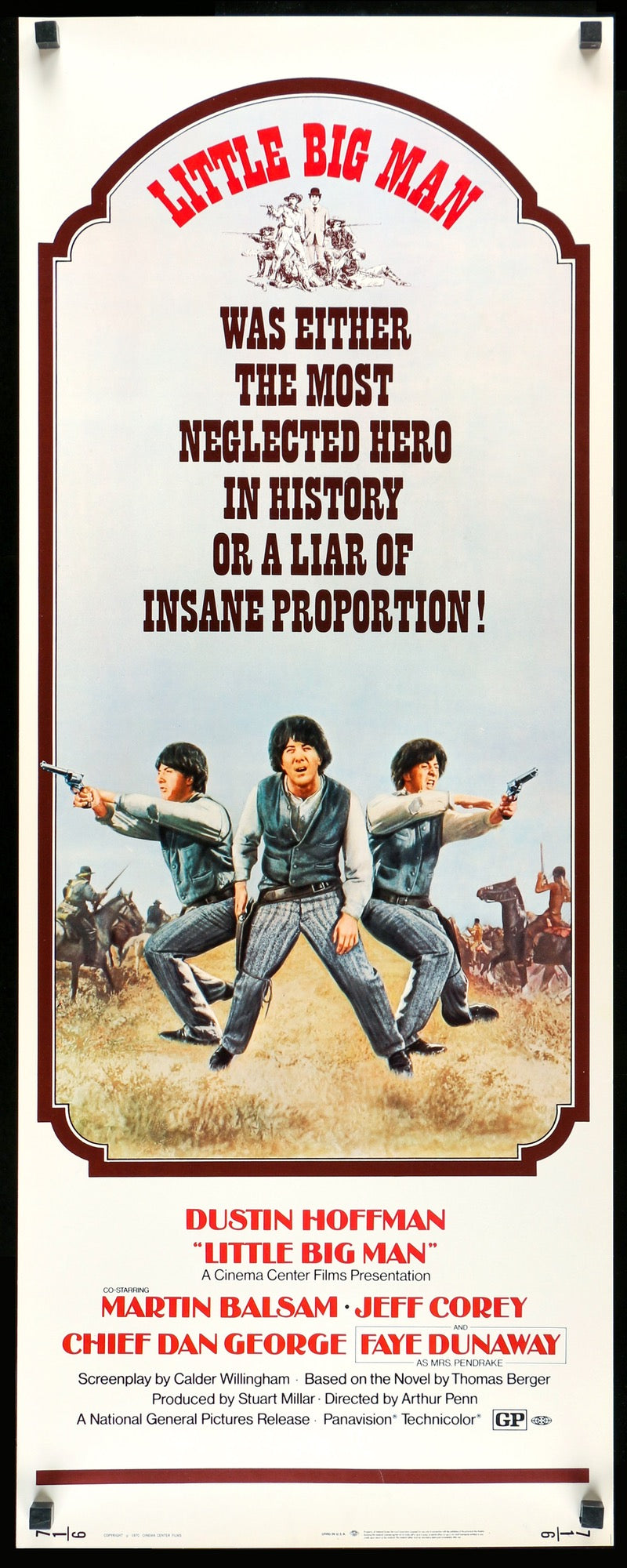 Little Big Man (1970) original movie poster for sale at Original Film Art
