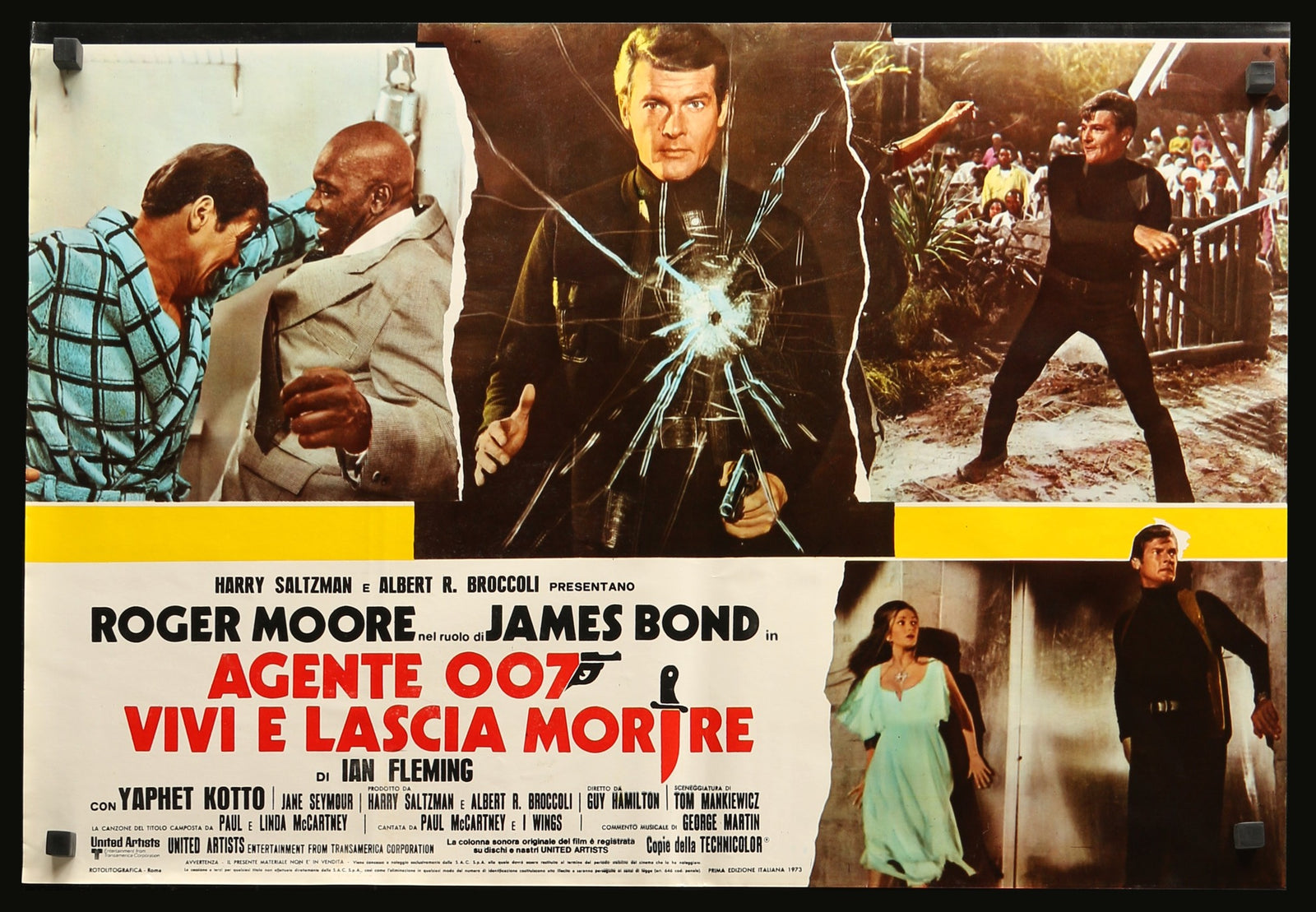 Live and Let Die (1973) original movie poster for sale at Original Film Art - Vintage Movie Posters