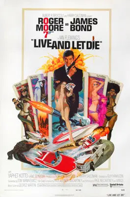 Live and Let Die (1973) original movie poster for sale at Original Film Art - Vintage Movie Posters