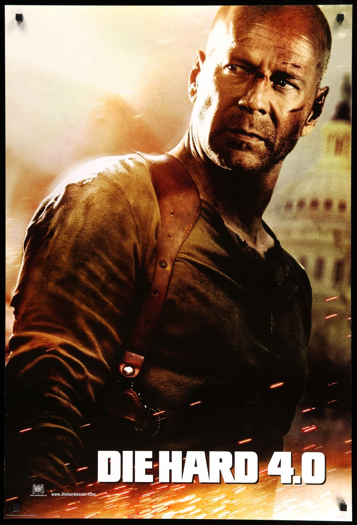 Live Free or Die Hard (2007) original movie poster for sale at Original Film Art - Vintage Movie Posters