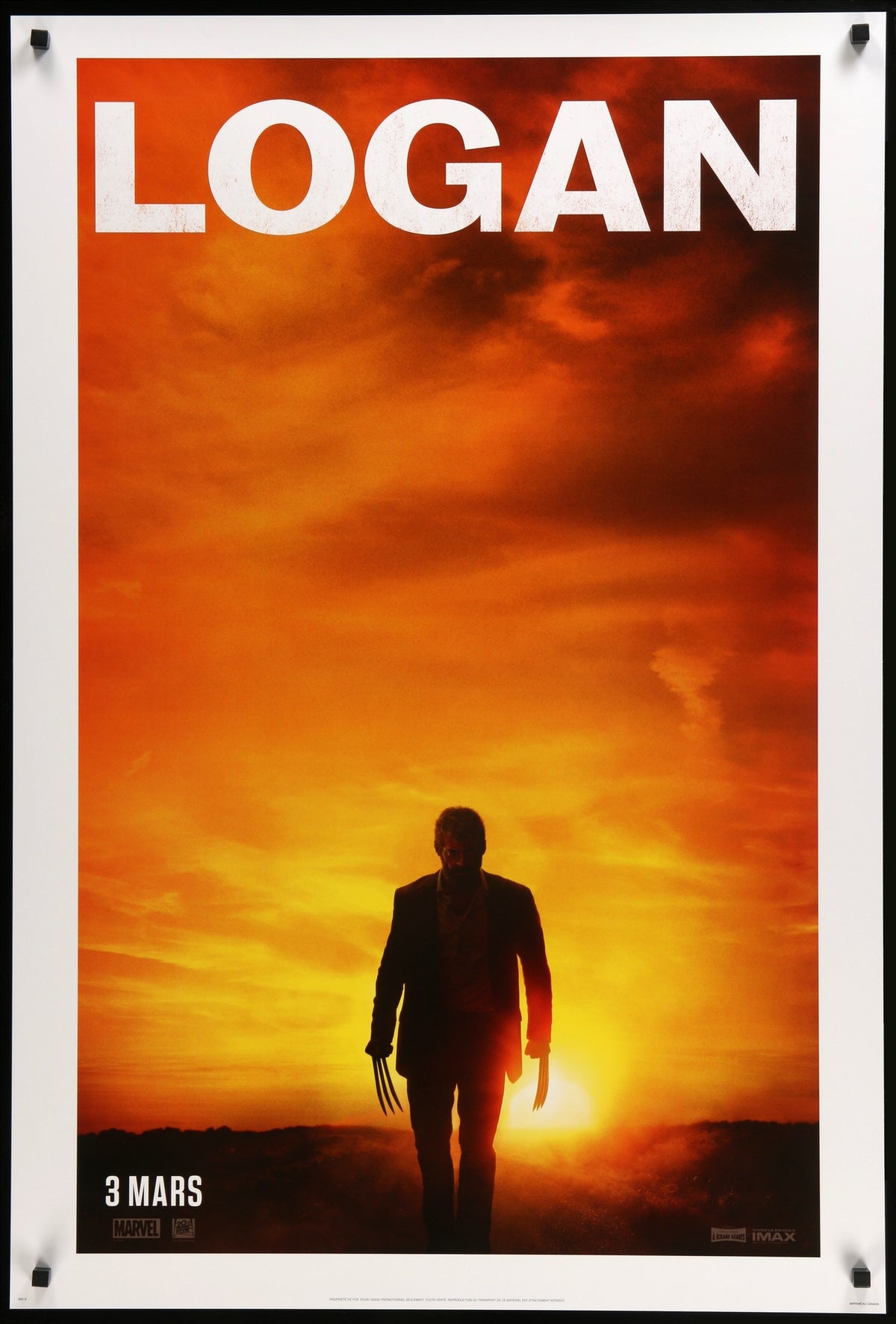 Logan (2017) original movie poster for sale at Original Film Art