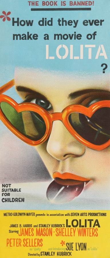 Lolita (1962) original movie poster for sale at Original Film Art - Vintage Movie Posters
