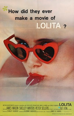 Lolita (1962) original movie poster for sale at Original Film Art - Vintage Movie Posters