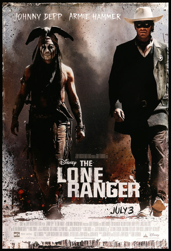The Lone Ranger (2013) Original One-Sheet Movie Poster - Original Film ...