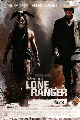 Lone Ranger (2013) original movie poster for sale at Original Film Art - Vintage Movie Posters