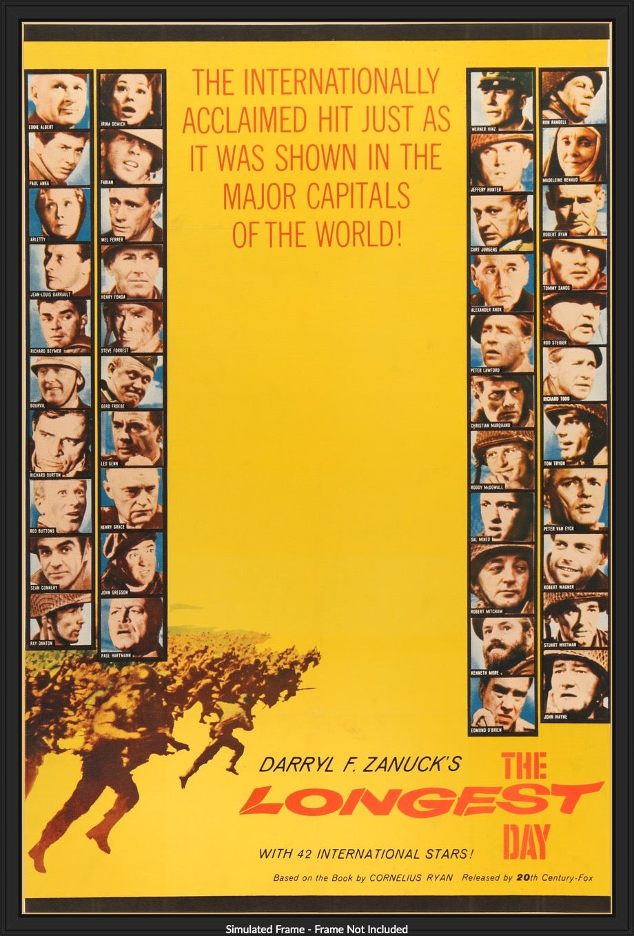 Longest Day (1962) original movie poster for sale at Original Film Art - Vintage Movie Posters
