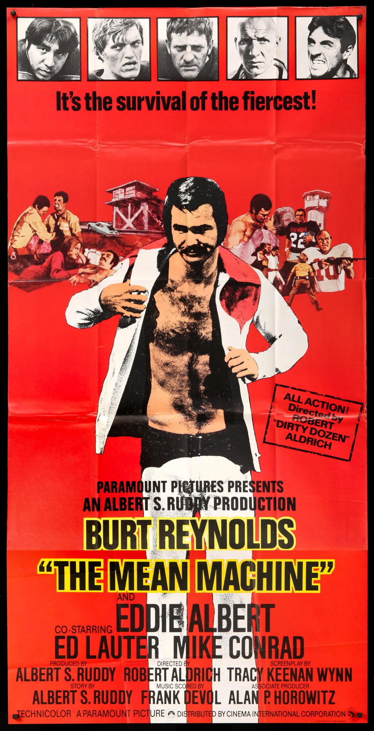 Longest Yard (1974) original movie poster for sale at Original Film Art - Vintage Movie Posters