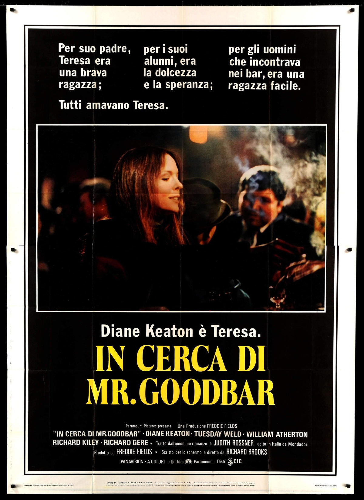 Looking for Mr. Goodbar (1977) original movie poster for sale at Original Film Art