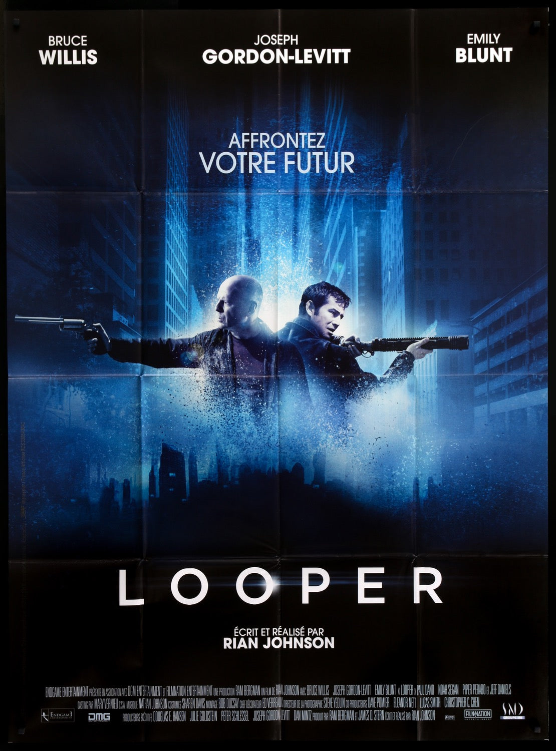 Looper (2012) original movie poster for sale at Original Film Art - Vintage Movie Posters