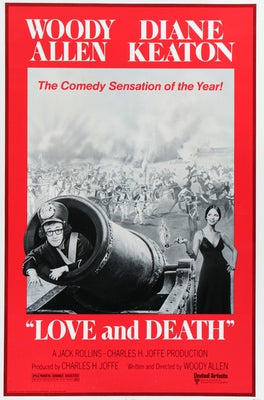 Love and Death (1975) original movie poster for sale at Original Film Art - Vintage Movie Posters