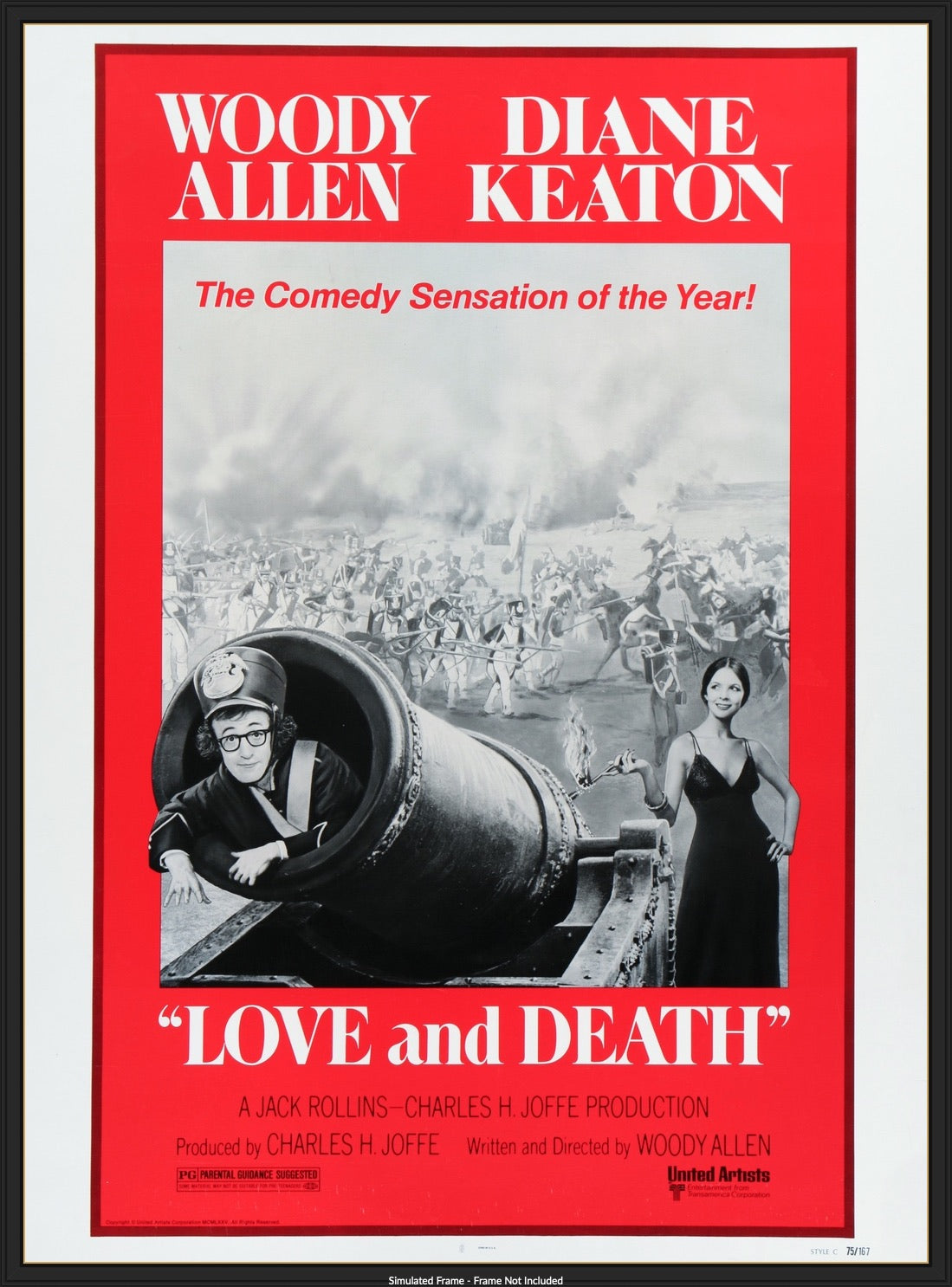 Love and Death (1975) original movie poster for sale at Original Film Art