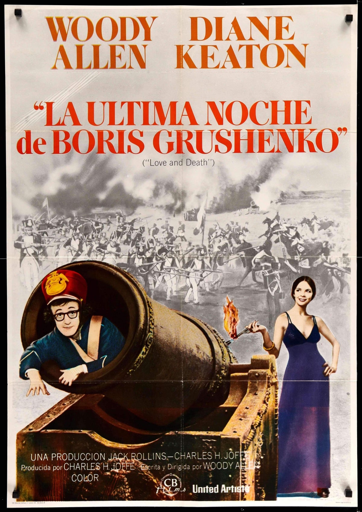 Love and Death (1975) original movie poster for sale at Original Film Art - Vintage Movie Posters