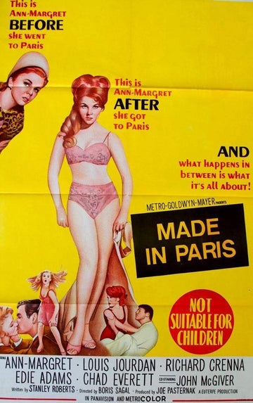 Made in Paris (1966) original movie poster for sale at Original Film Art - Vintage Movie Posters