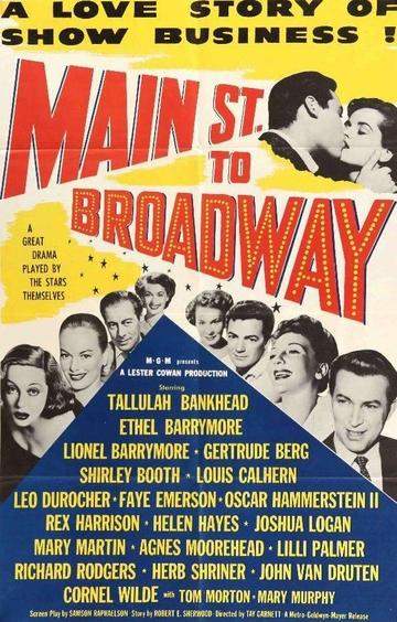 Main Street to Broadway (1953) original movie poster for sale at Original Film Art - Vintage Movie Posters