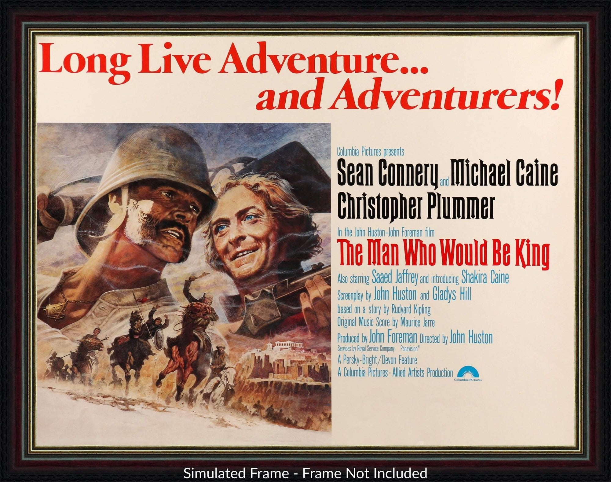 Man Who Would Be King (1975) original movie poster for sale at Original Film Art
