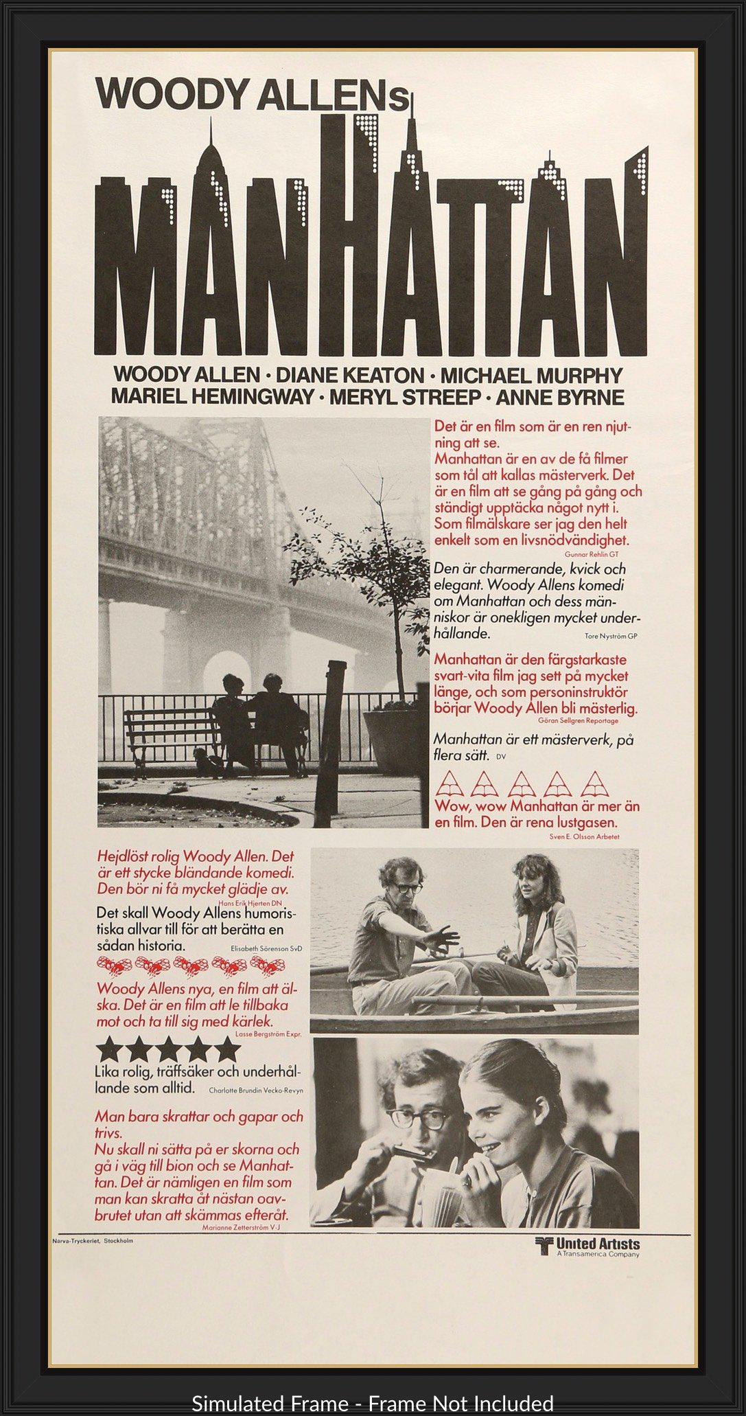 Manhattan (1979) original movie poster for sale at Original Film Art