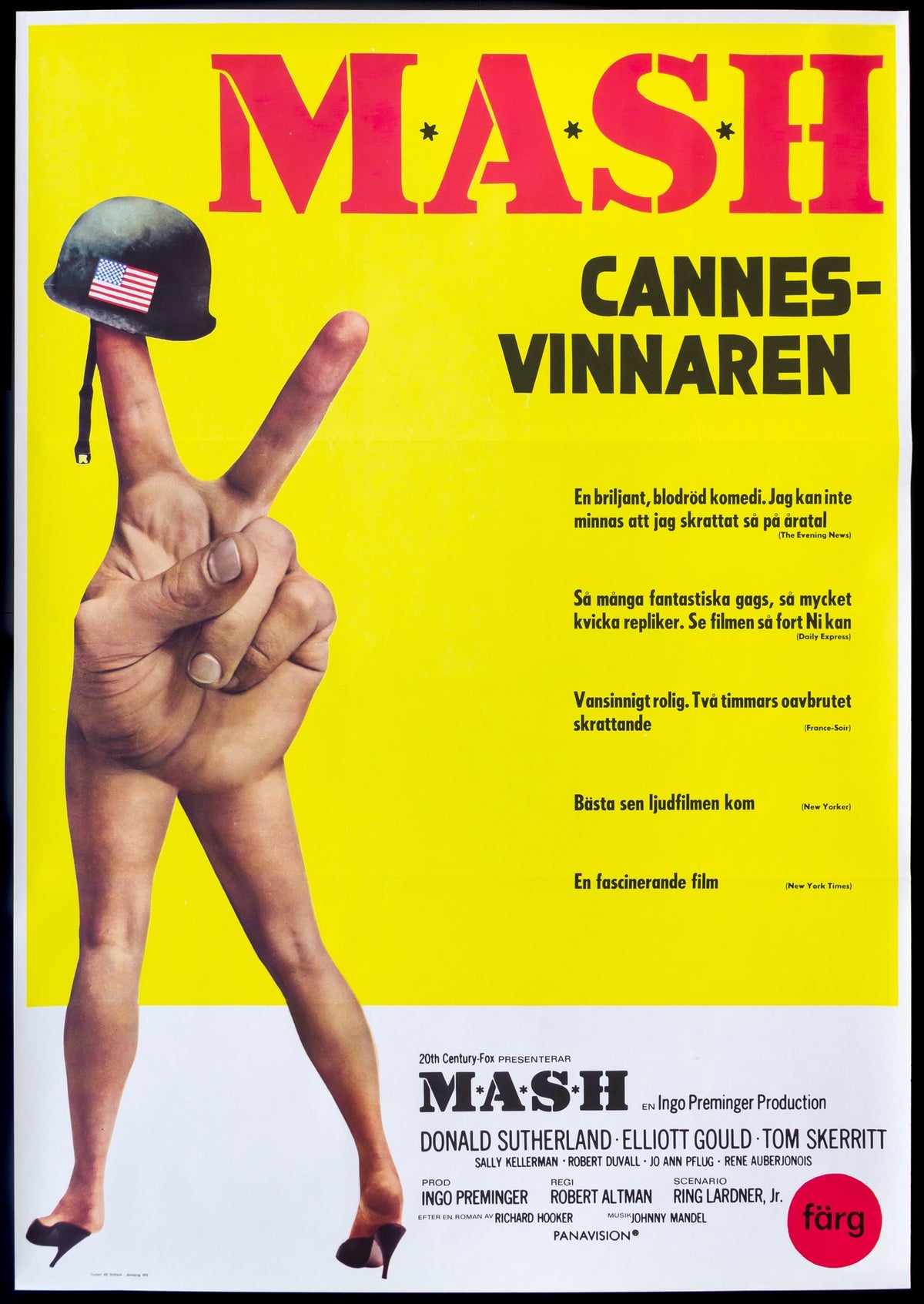 MASH (1970) original movie poster for sale at Original Film Art - Vintage Movie Posters