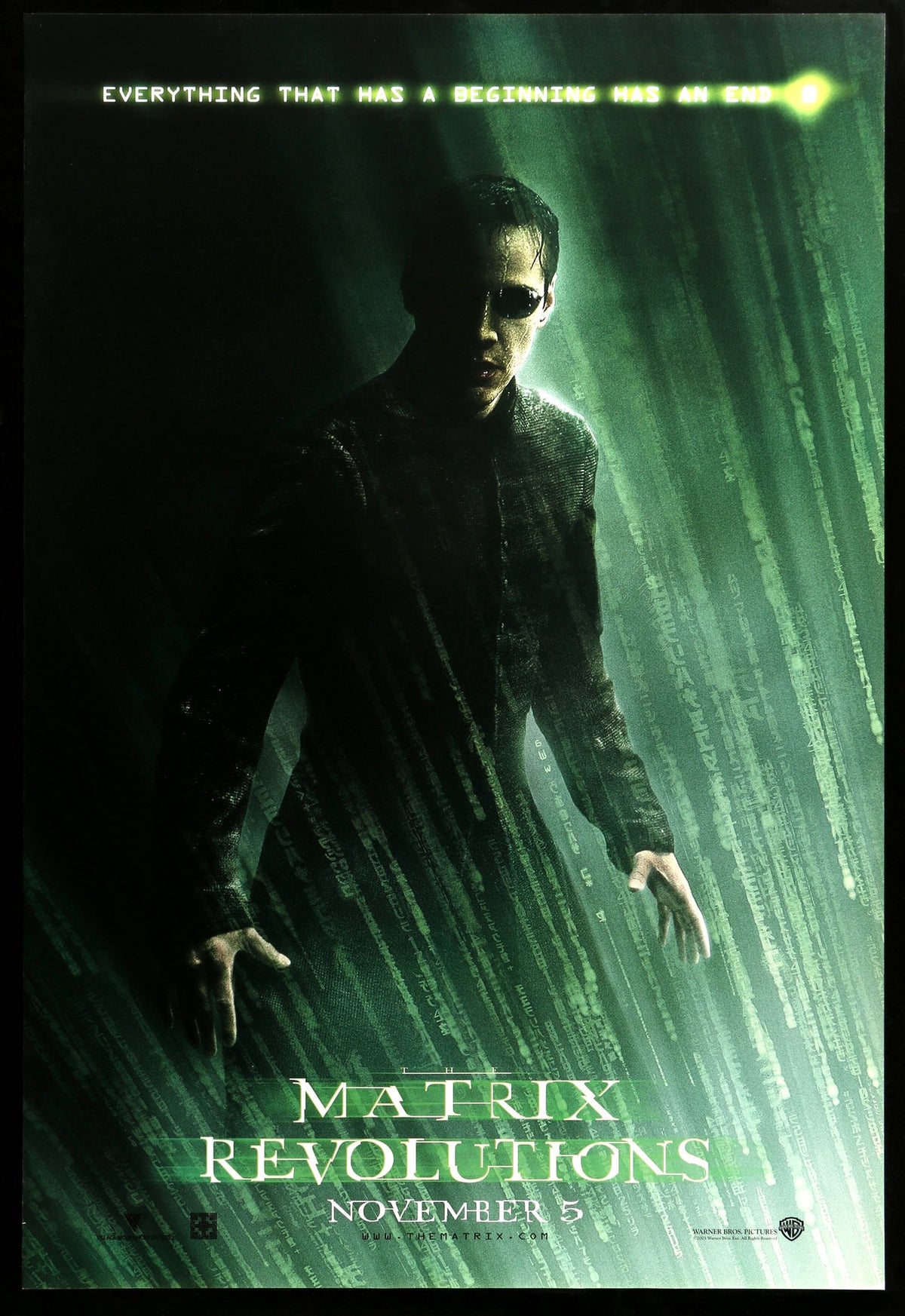Matrix Revolutions (2003) original movie poster for sale at Original Film Art - Vintage Movie Posters