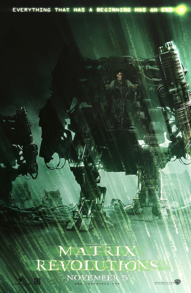 Matrix Revolutions (2003) original movie poster for sale at Original Film Art - Vintage Movie Posters