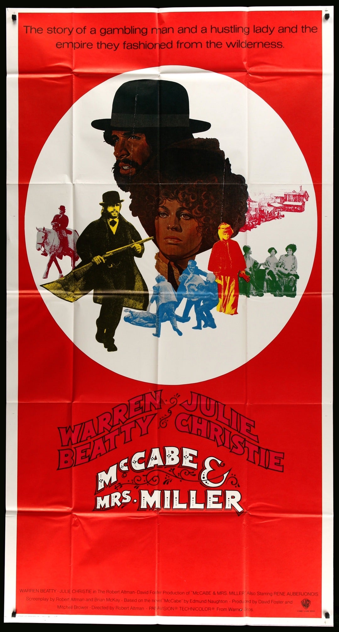 McCabe and Mrs. Miller (1971) original movie poster for sale at Original Film Art - Vintage Movie Posters