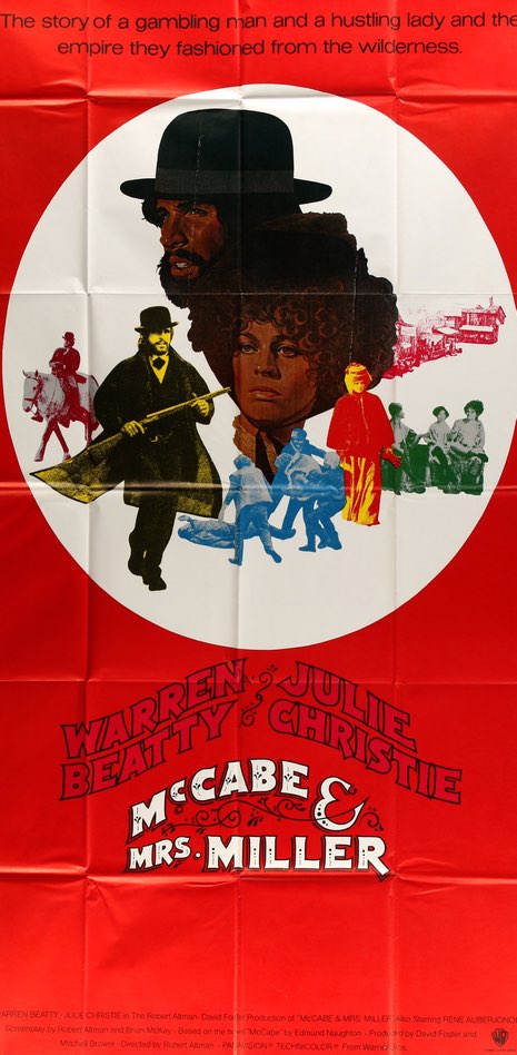 McCabe and Mrs. Miller (1971) original movie poster for sale at Original Film Art - Vintage Movie Posters