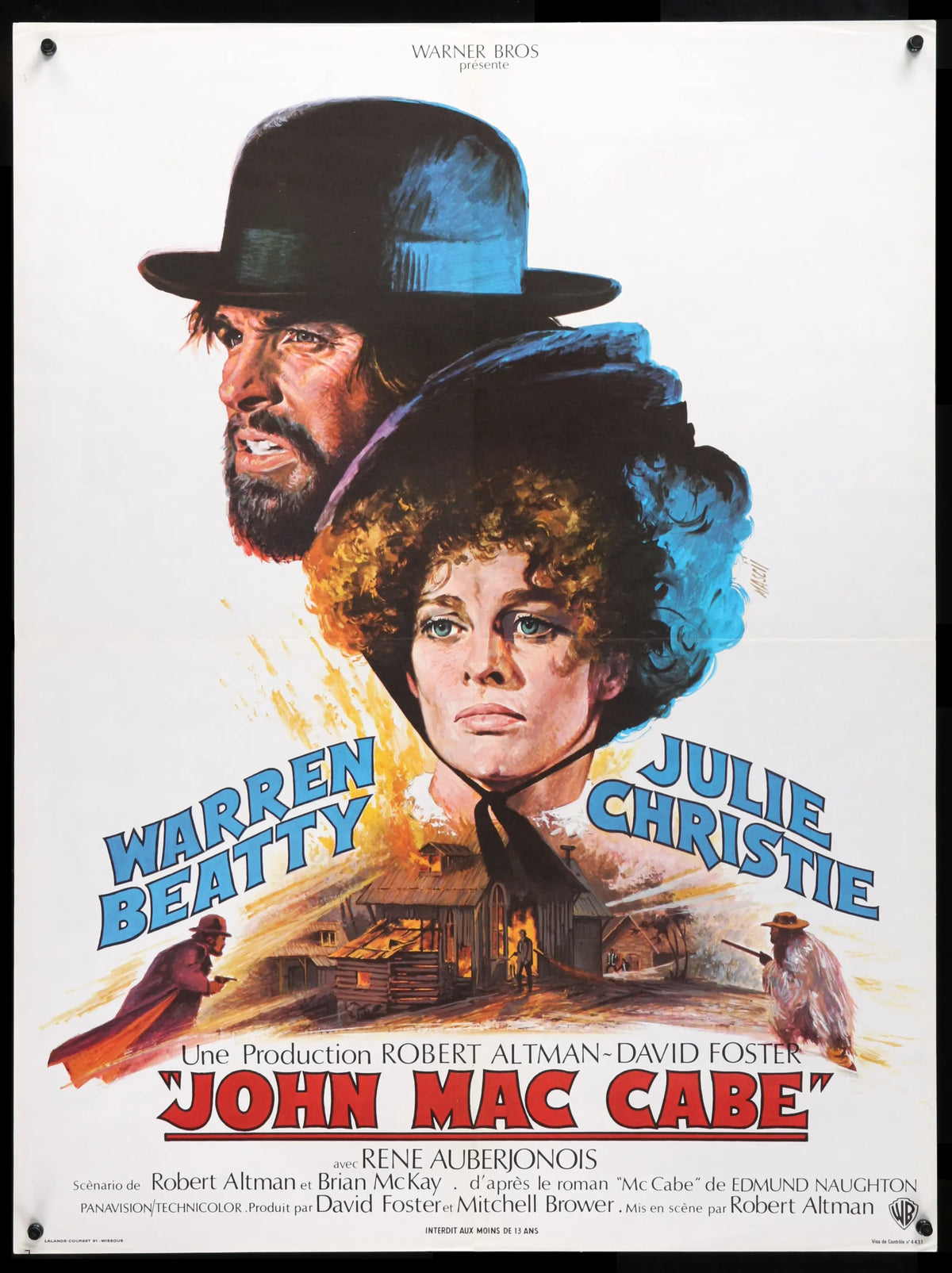 McCabe and Mrs. Miller (1971) original movie poster for sale at Original Film Art