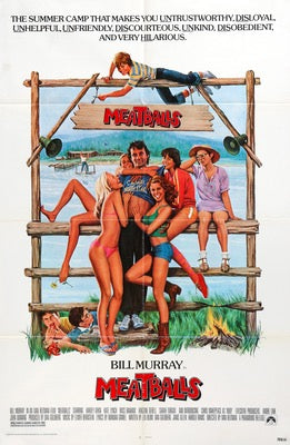Meatballs (1979) original movie poster for sale at Original Film Art - Vintage Movie Posters