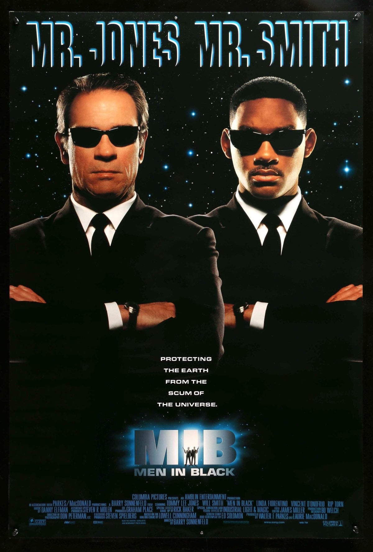 Men in Black (1997) original movie poster for sale at Original Film Art - Vintage Movie Posters