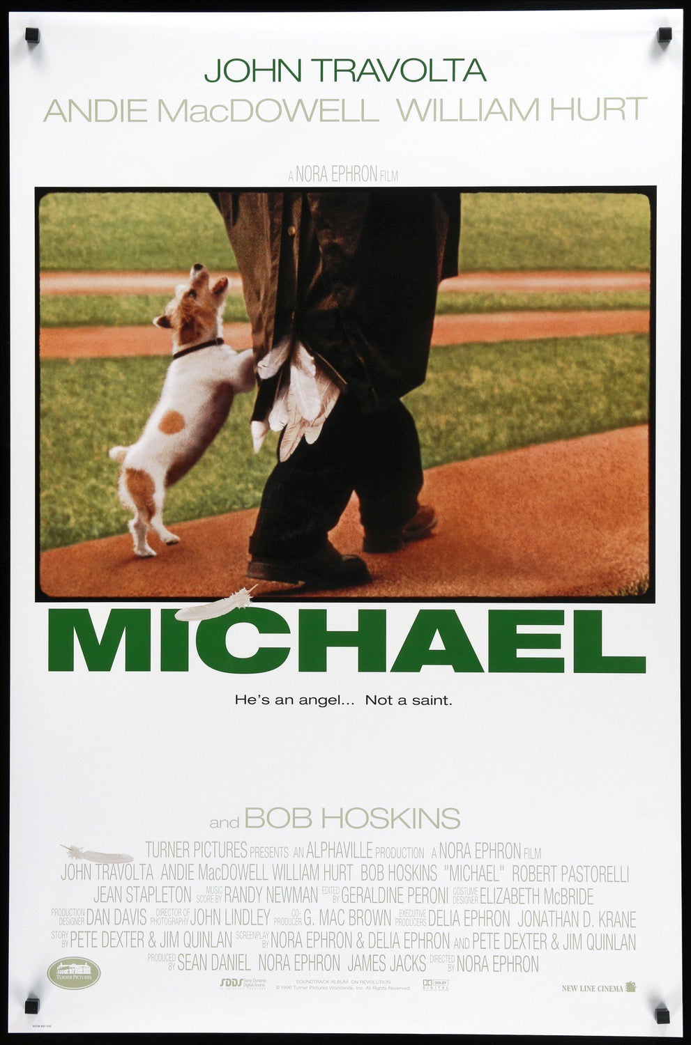 Michael (1996) original movie poster for sale at Original Film Art - Vintage Movie Posters