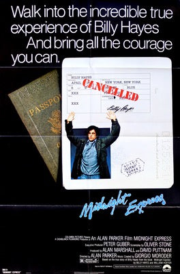 Midnight Express (1978) original movie poster for sale at Original Film Art - Vintage Movie Posters