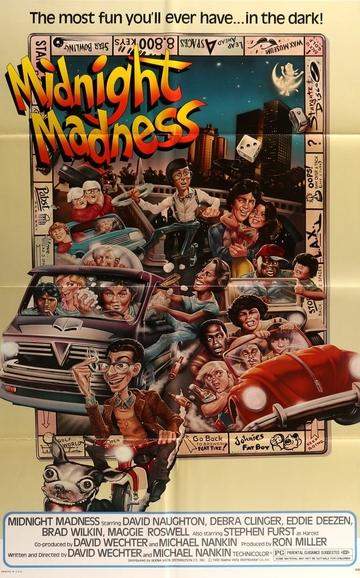 Midnight Madness (1980) original movie poster for sale at Original Film Art - Vintage Movie Posters