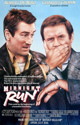 Midnight Run (1988) original movie poster for sale at Original Film Art - Vintage Movie Posters