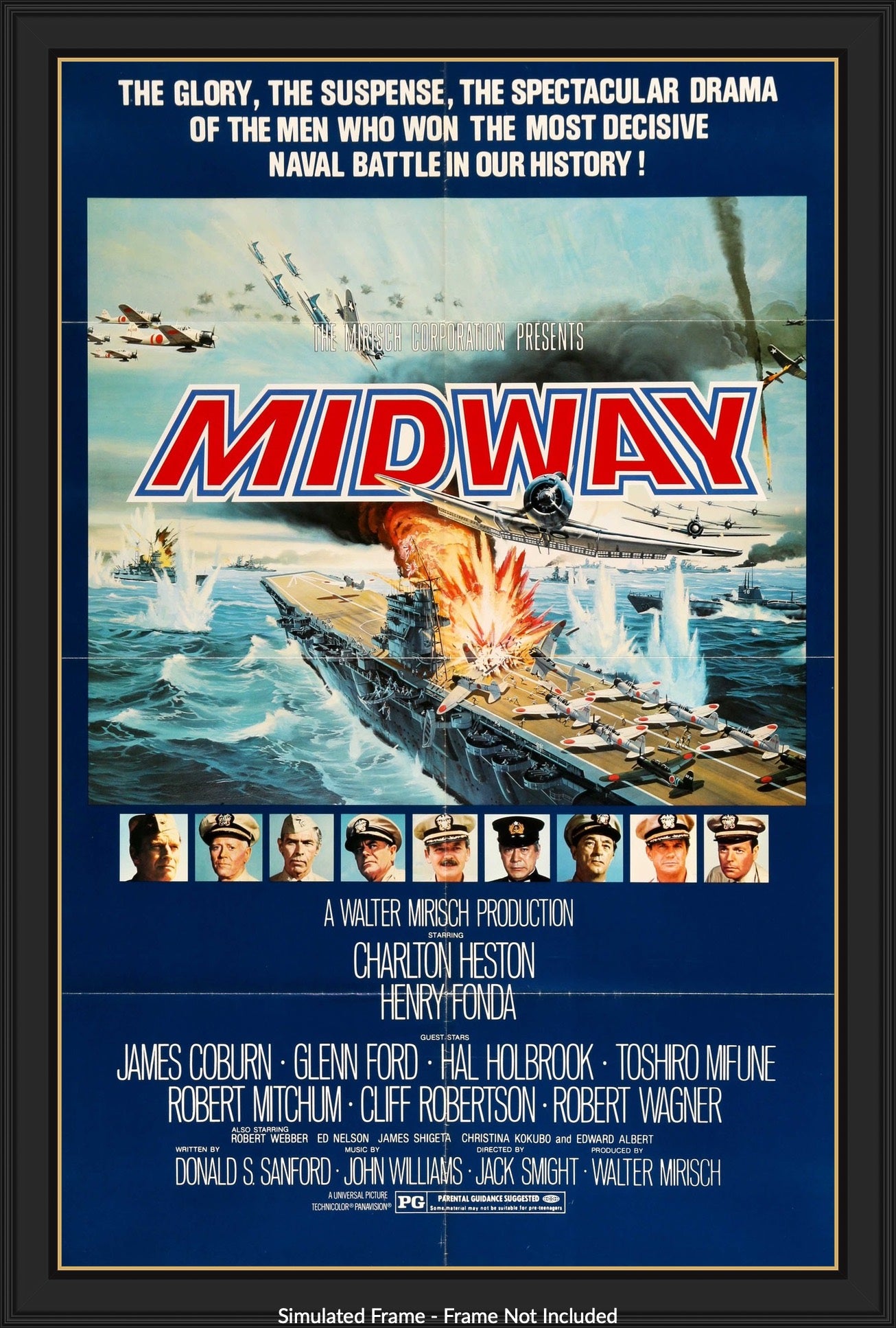 Midway (1976) original movie poster for sale at Original Film Art - Vintage Movie Posters