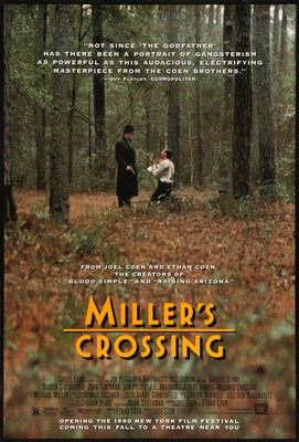 Miller's Crossing (1990) original movie poster for sale at Original Film Art - Vintage Movie Posters