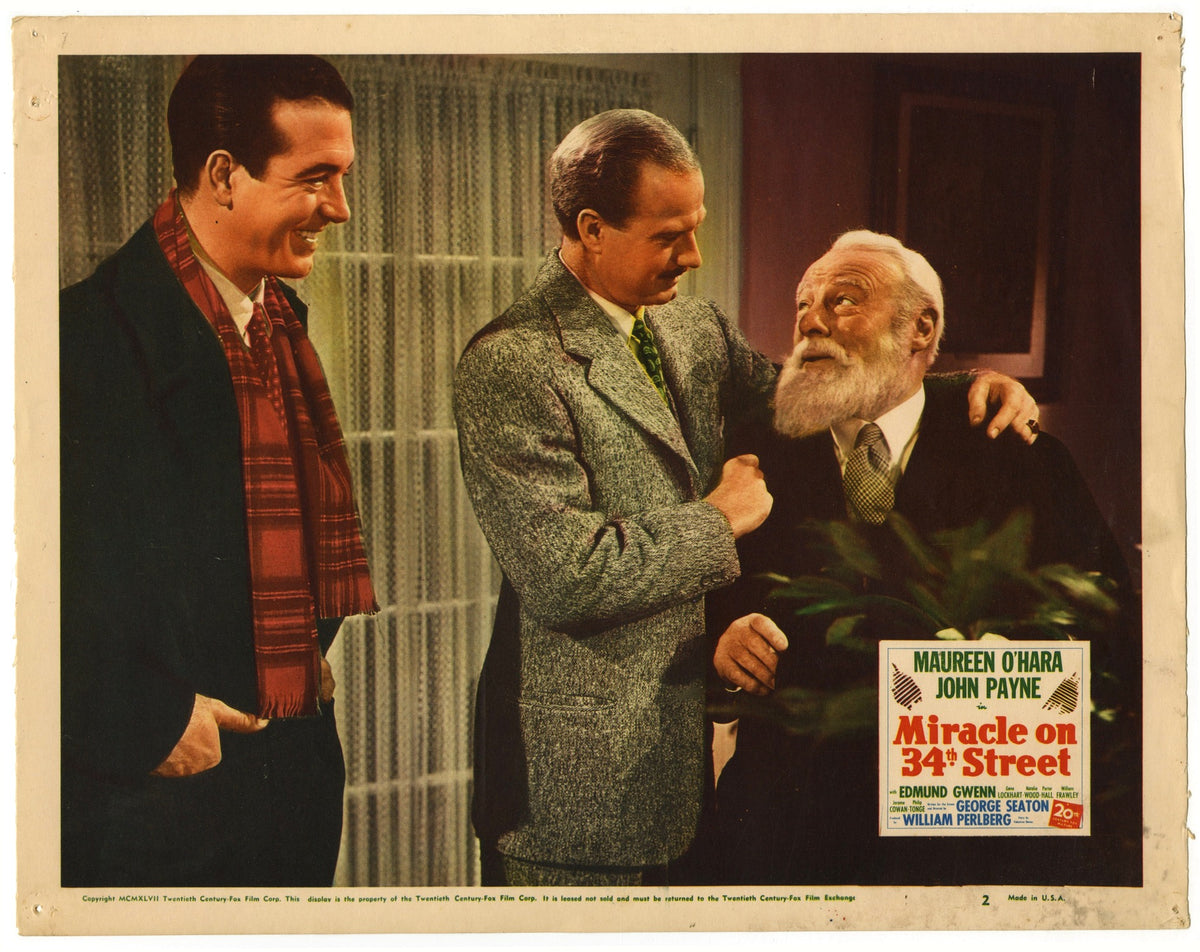 Miracle on 34th Street (1947) original movie poster for sale at Original Film Art