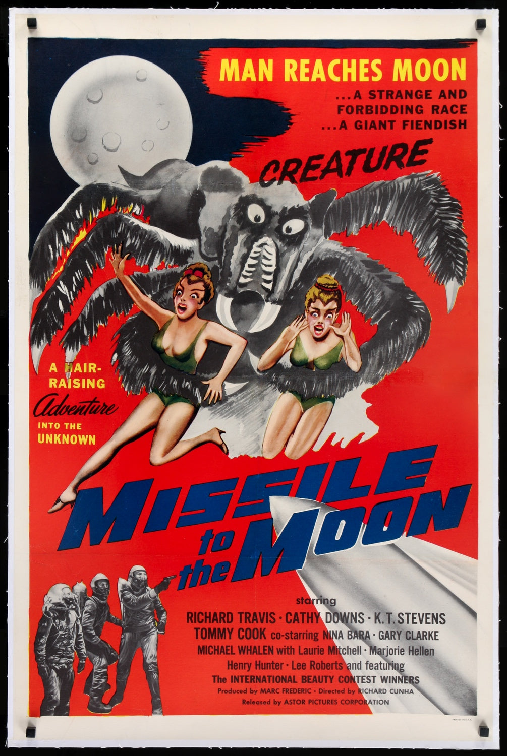 Missile to the Moon (1959) original movie poster for sale at Original Film Art - Vintage Movie Posters