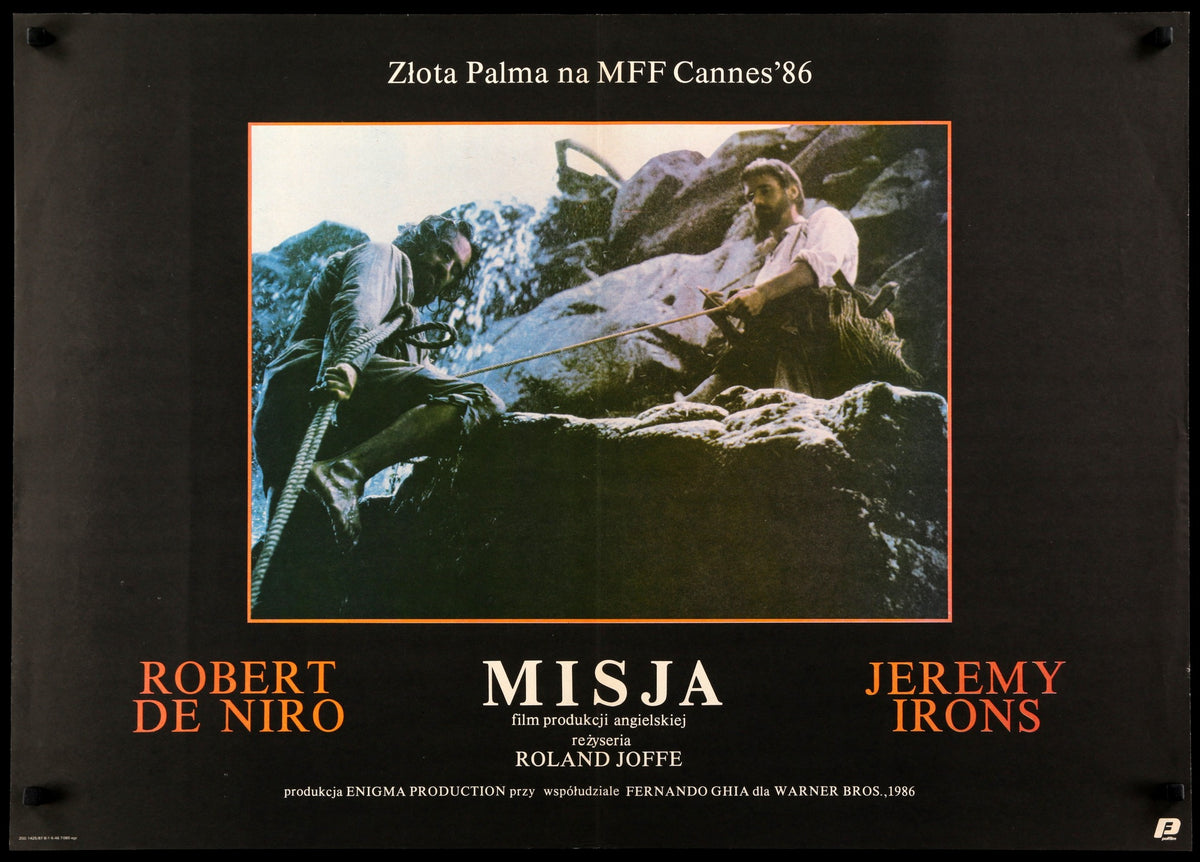 Mission (1986) original movie poster for sale at Original Film Art - Vintage Movie Posters