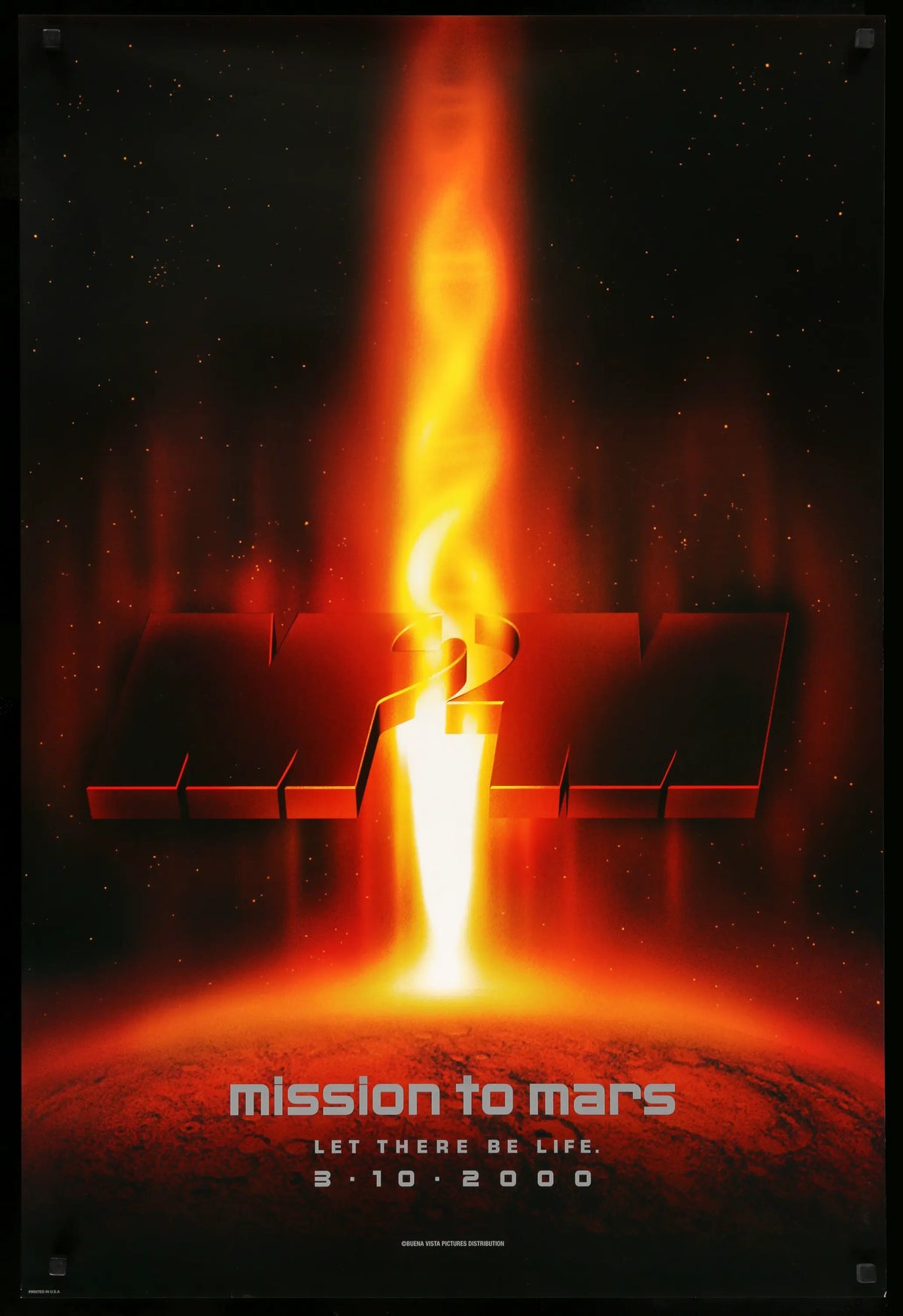 Mission to Mars (2000) original movie poster for sale at Original Film Art